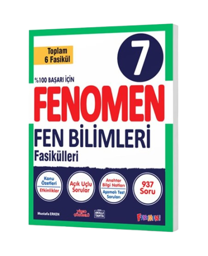 Fenomen Yayınları 7.Sınıf Fen Bilimleri Fasikülleri