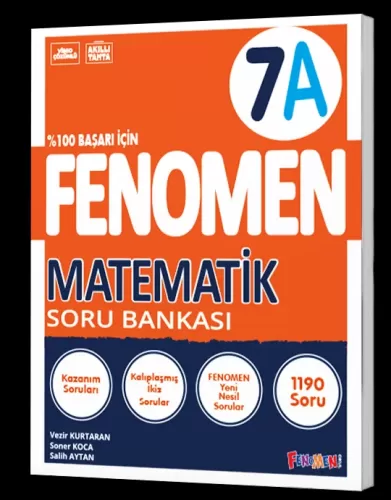 Fenomen Yayınları 7.Sınıf Matematik A Soru Bankası