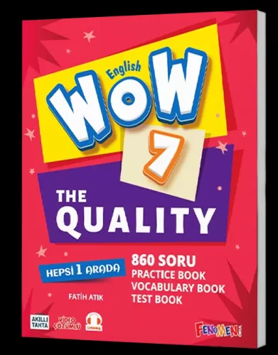 Fenomen Yayınları 7 The Quality + Practice Book + Vocabulary Book + Te