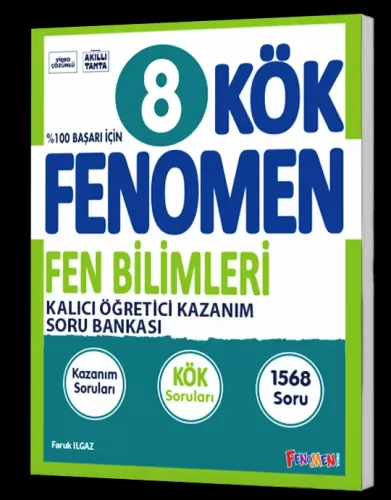 Fenomen Yayınları 8.Sınıf Kök Fen Bilimleri Soru Bankası