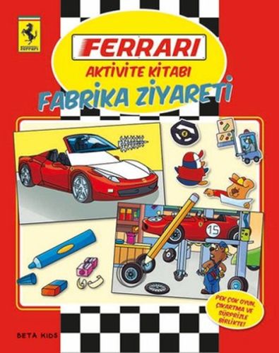 Ferrari Aktivite Kitabı - Fabrika Ziyareti %15 indirimli Kolektif