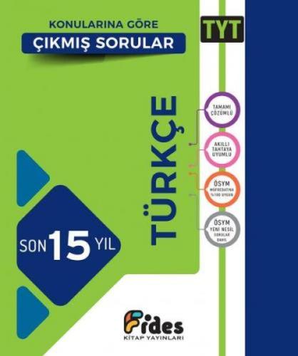 Fides TYT Türkçe Son 15 Yıl Konularına Göre Çıkmış Sorular %23 indirim