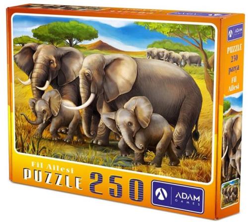 Fil Ailesi 250 Parça Puzzle