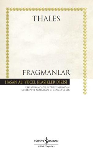 Fragmanlar - Hasan Ali Yücel Klasikleri (Ciltli) %31 indirimli Thales