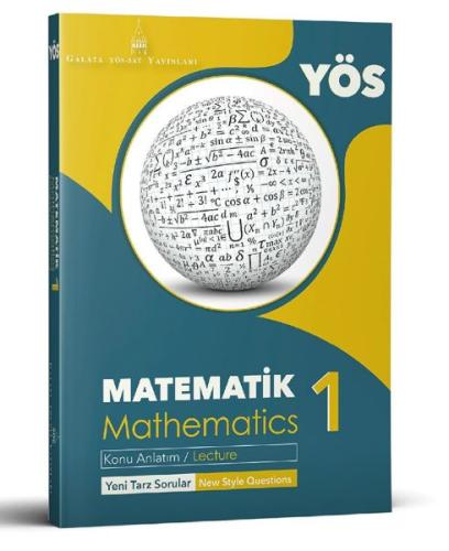 Galata YÖS-SAT Matematik 1 Konu Anlatım %17 indirimli