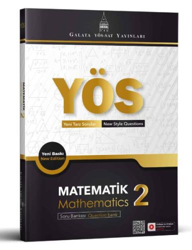 Galata YÖS-SAT Matematik 2 Soru Bankası %17 indirimli Kolektif