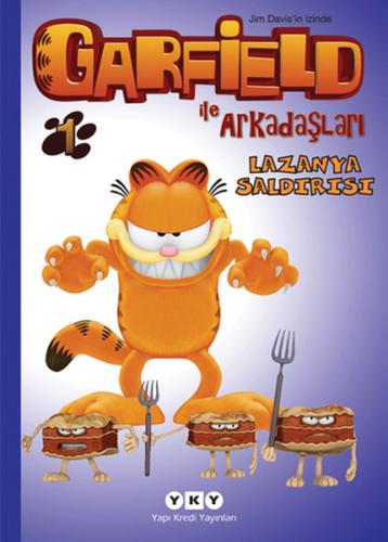 Garfield ile Arkadaşları 1 - Lazanya Saldırısı %18 indirimli Jim Davis