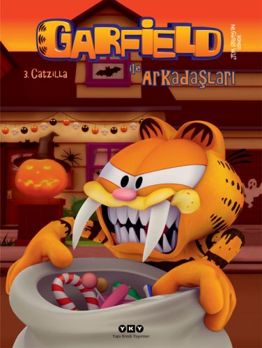 Garfield ile Arkadaşları 3 - Catzilla %18 indirimli Jim Davis