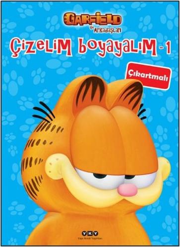 Çizelim Boyayalım 1 - Garfield ile Arkadaşları (Çıkartmalı) %18 indiri