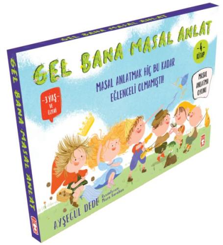 Gel Bana Masal Anlat (4 Kitap) %15 indirimli Ayşegül Dede