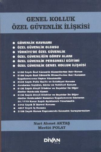 Genel Kolluk Özel Güvenlik İlişkisi Mevlüt Polat