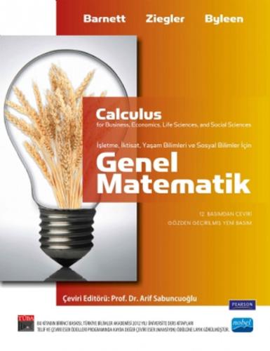Genel Matematik İşletme, İktisat, Yaşam ve Sosyal Bilimler İçin / Calc