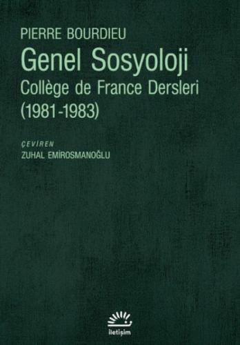 Genel Sosyoloji %10 indirimli Pierre Bourdieu