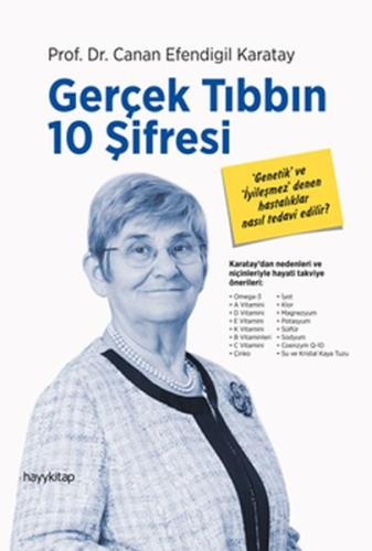 Gerçek Tıbbın 10 Şifresi %15 indirimli Canan Efendigil Karatay