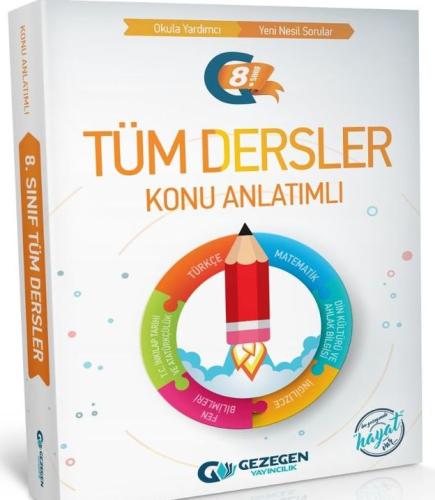 Gezegen 8. Sınıf Tüm Dersler Konu Anlatımlı (Yeni) Kolektif