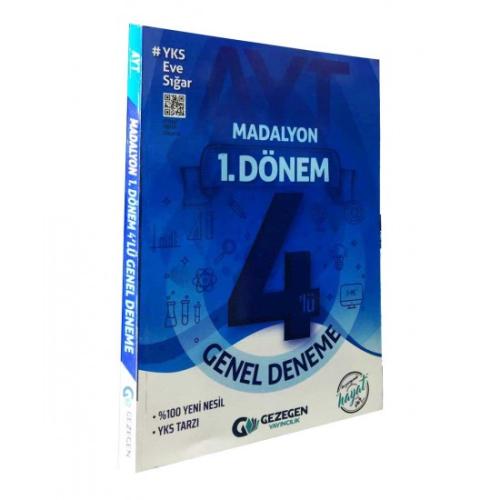 Gezegen AYT Madalyon 1. Dönem 4'lü Genel Deneme (Yeni) Kolektif