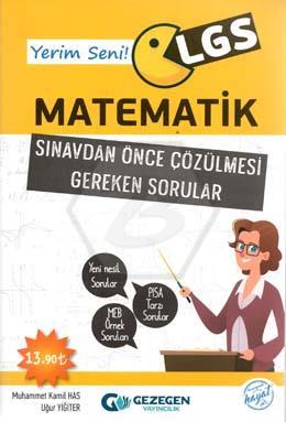 Gezegen Yerim Seni LGS Matematik (Yeni) M.Kamil Has - Uğur Yiğiter