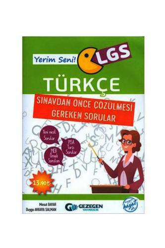 Gezegen Yerim Seni LGS Türkçe (Yeni) Mesut Bayar - Duygu Akkaya Salman