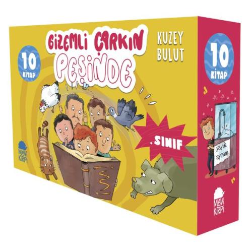 Gizemli Çarkın Peşinde 3. Sınıf Seti - (10 Kitap) %20 indirimli Kuzey 