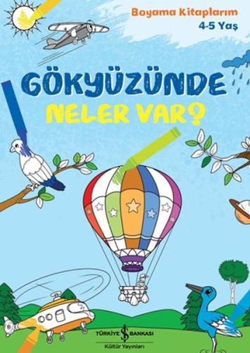 Gökyüzünde Neler Var? - Boyama Kitaplarım 4-5 Yaş %31 indirimli Kolekt