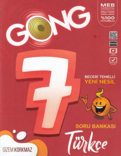 Gong 7. Sınıf Türkçe Beceri Temelli Yeni Nesil Soru Bankası %13 indiri