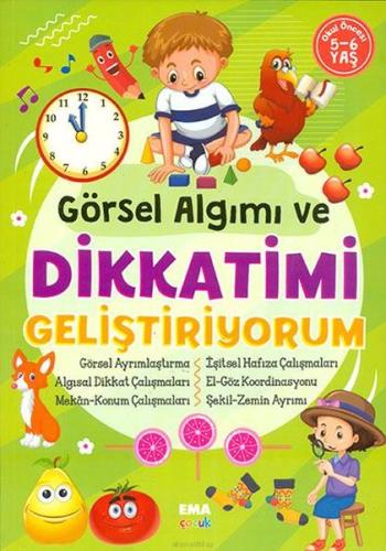 Görsel Algımı ve Dikkatimi Geliştiriyorum 5-6 Yaş %20 indirimli Kolekt