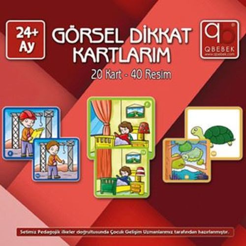 Görsel Dikkat Kartlarım (24+Ay) %20 indirimli Kolektif