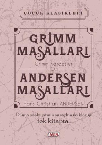 Grimm Masalları - Andersen Masalları (Ciltli) Hans Christian Andersen