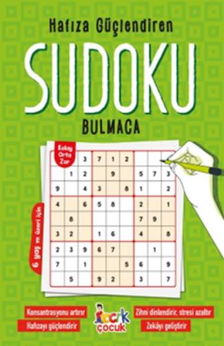 Hafıza Güçlendiren Sudoku Bulmaca %20 indirimli Kolektif