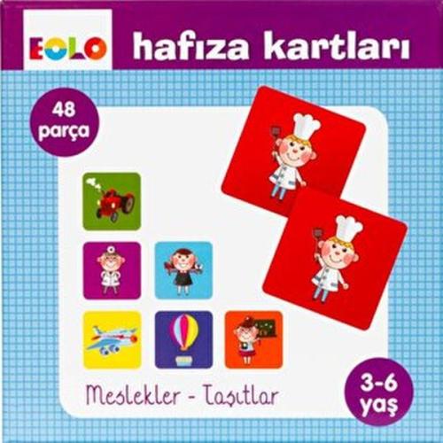 Hafıza Kartları-Meslekler - Taşıtlar %20 indirimli