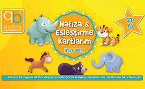 Hafıza ve Eşleştirme Kartlarım - Hayvanlar (21+Ay) Kolektif