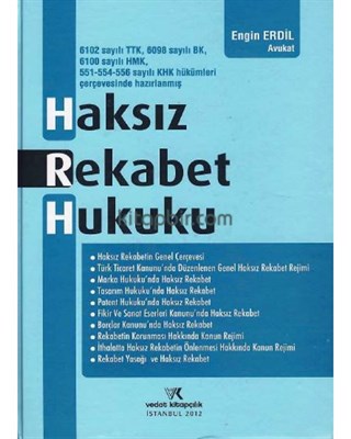 Haksız Rekabet Hukuku Av. Engin Erdil