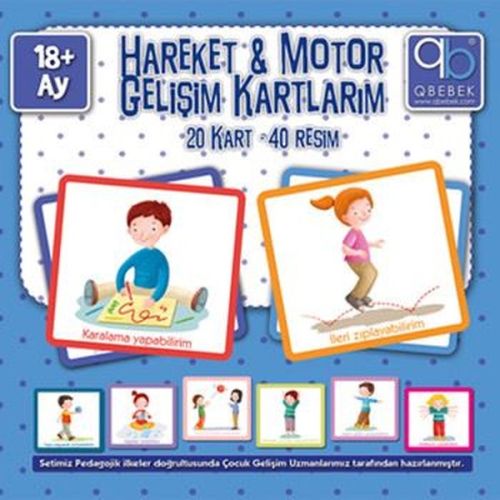 Hareket ve Motor Gelişim Kartlarım (18+Yaş) Kolektif