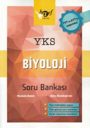 Harf Eğitim Biyoloji Soru Bankası (Yeni) Mustafa Bedel - Ebru Büyükder