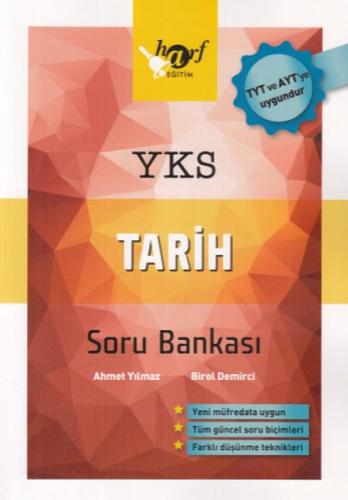 Harf Eğitim YKS Tarih Soru Bankası (Yeni) Ahmet Yılmaz - Birol Demirci