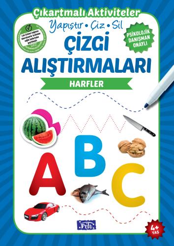 Harfler - Çizgi Alıştırmaları %35 indirimli Ülkü Unsu