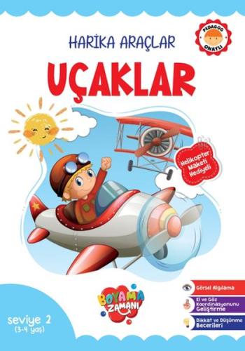 Harika Araçlar – Uçaklar Seviye 2 (3-4 Yaş) %25 indirimli