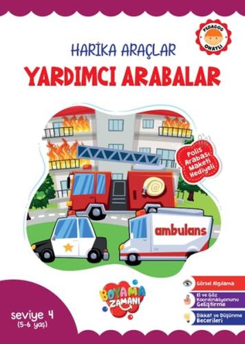 Harika Araçlar – Yardımcı Arabalar Seviye 4 (5-6 Yaş) %25 indirimli