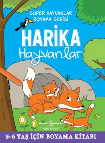 Harika Hayvanlar - Süper Hayvanlar Boyama Serisi %31 indirimli Kolektı