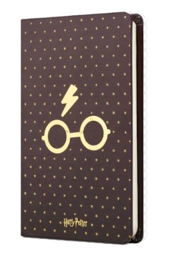 Harry Potter Sert Kapak Mini Defter Gözlük Bordo %20 indirimli