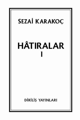 Hatıralar I %13 indirimli Sezai Karakoç