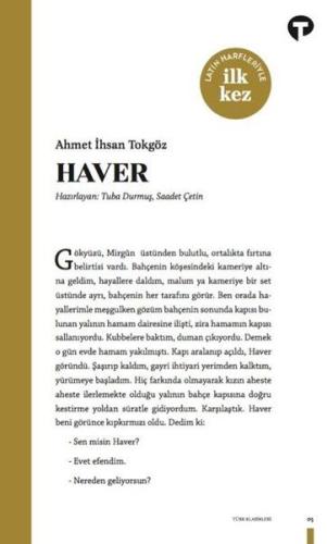 Haver %14 indirimli Ahmet İhsan Tokgöz