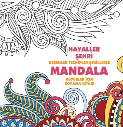 Hayaller Şehri - Mandala (Büyükler İçin Boyama) %30 indirimli Kolektif