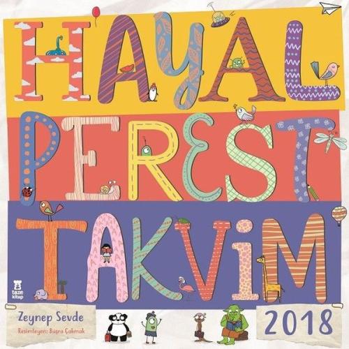 Hayalperest Takvim - 2018 %17 indirimli Zeynep Sevde