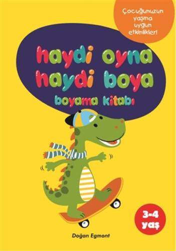 Haydi Oyna Haydi Boya Boyama Kitabı 2 (3-4 Yaş) %10 indirimli Kolektıf