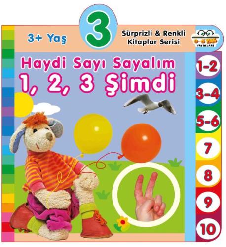 Haydi Sayı Sayalım 1,2,3 Şimdi (3+Yaş) %23 indirimli Olala Books