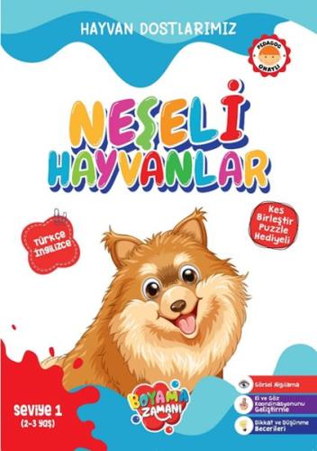 Hayvan Dostlarımız - Neşeli Hayvanlar Seviye 1 (2-3 Yaş) %25 indirimli