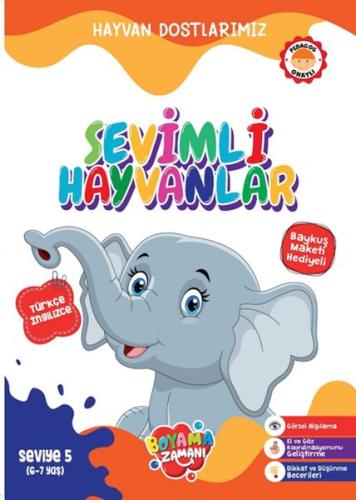 Hayvan Dostlarımız - Sevimli Hayvanlar Seviye 5 (6-7 Yaş) %25 indiriml