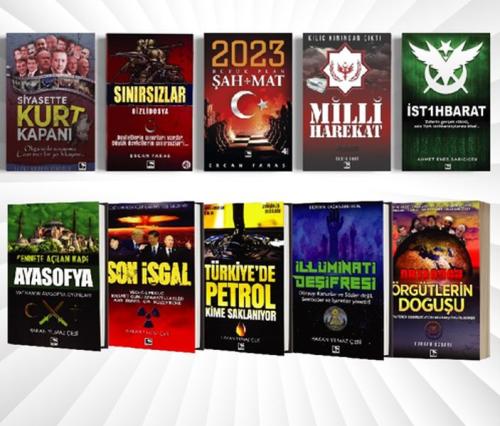 Hazine Seti - 10 Kitap Takım %25 indirimli Ercan Faraş