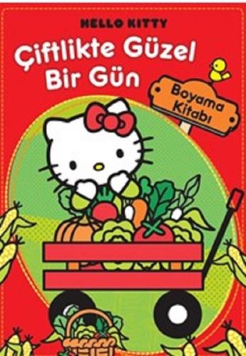 Hello Kitty Çiftlikte Güzel Bir Gün Boyama Kitabı %10 indirimli Kolekt